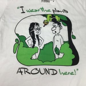 T Shirt Bible Humor Garden Eden Adam Eve Snake Size 3X